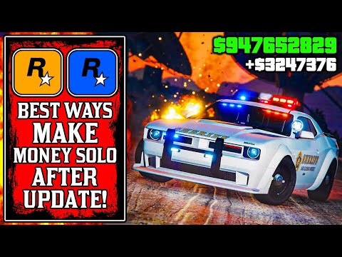 It’s Secretly LUCRATIVE.. BEST WAYS To Make Money SOLO After UPDATE in GTA Online (GTA5 Fast Money) [Video]