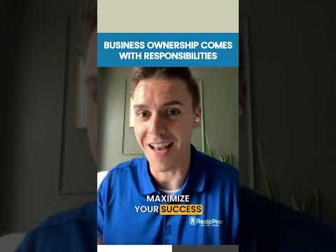 Business ownership comes with responsibilities [Video]