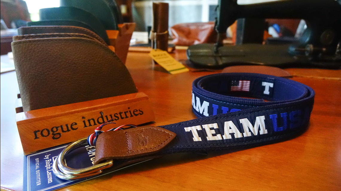 Team USA to wear belts made at Rogue Industries in Standish [Video]