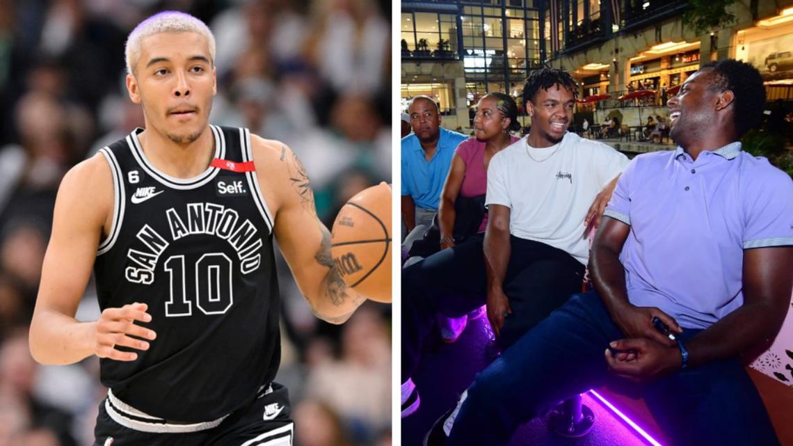 Jeremy Sochan gives his all-time Spurs starting lineup; Rookies [Video]