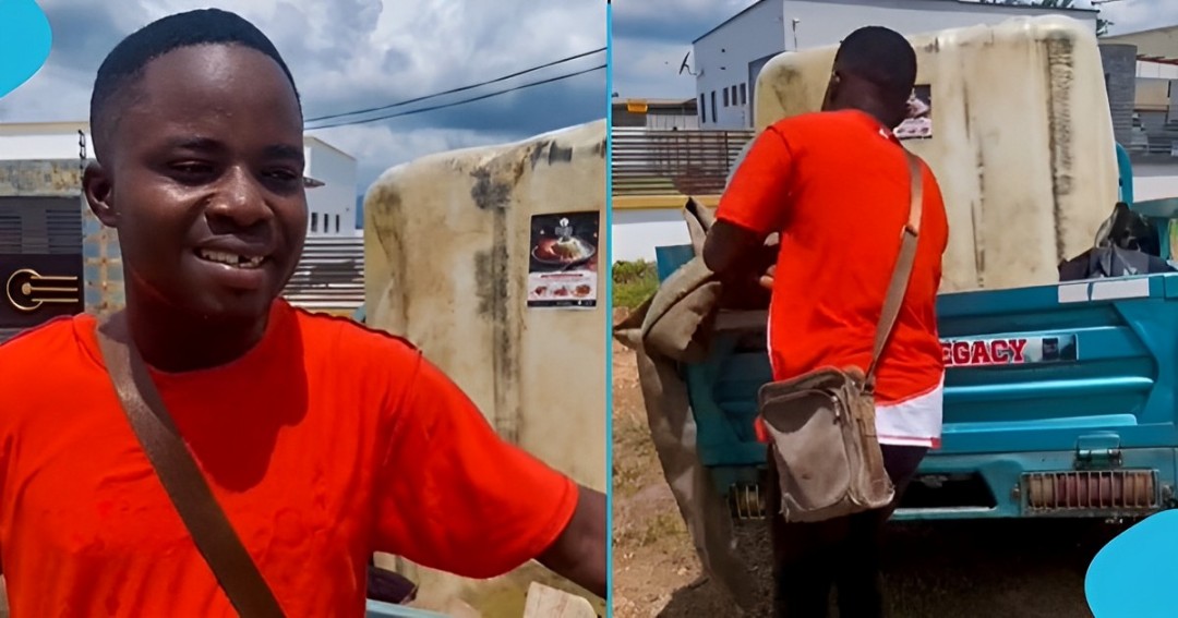 SHS Graduate Makes GH1,200 Daily From Supplying Water To Construction Sites: “It’s Very Lucrative” [Video]