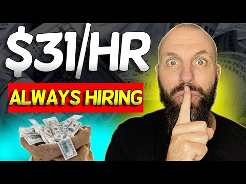 5 Remote Jobs From Home 2024 (ALWAYS HIRING)! [Video]