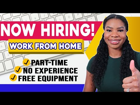 Easy Work From Home Job | Part-Time Hours | Free Equipment Provided [Video]