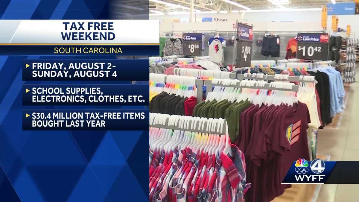 Tax Free Weekend is one month away for South Carolina [Video]