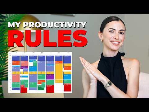 5 Easy Productivity Rules That Save Me 25+ Hours a Week [Video]