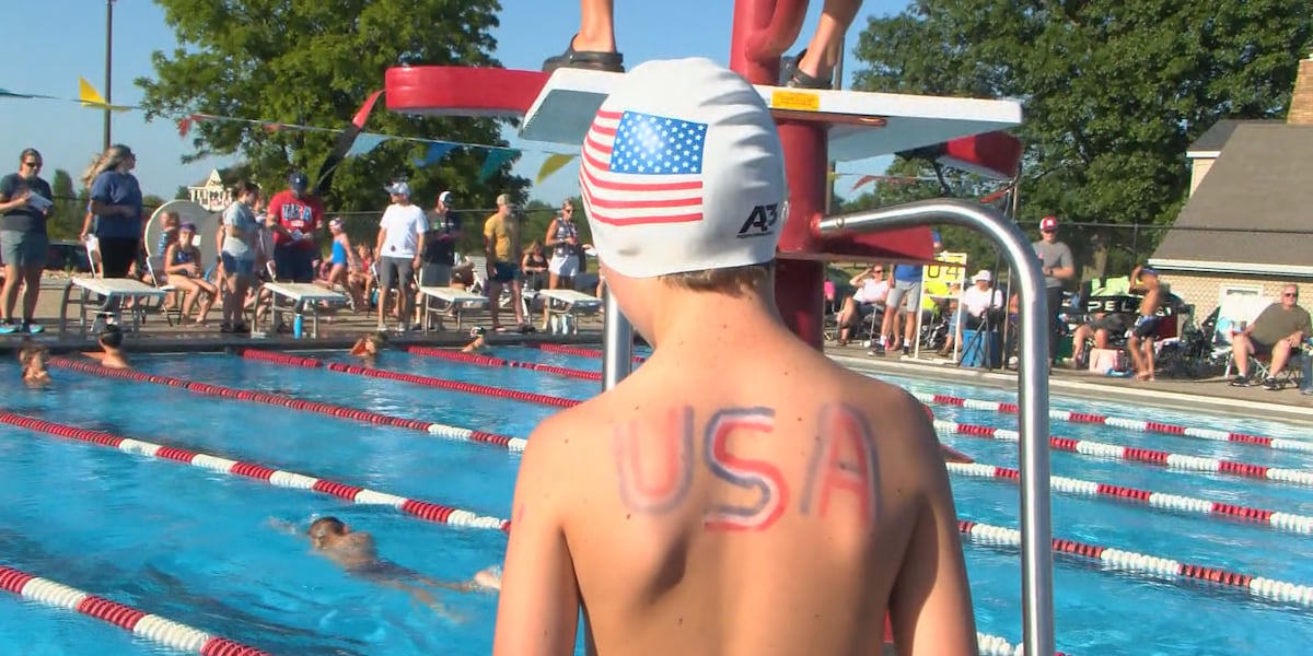 Metamora swim community rallies for Olympian who rallies to keep her hometown pool open [Video]