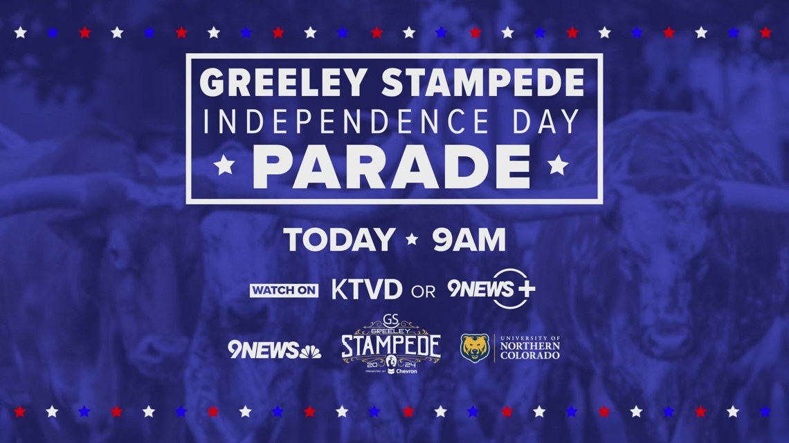 Greeley Stampede Independence Day Parade today [Video]