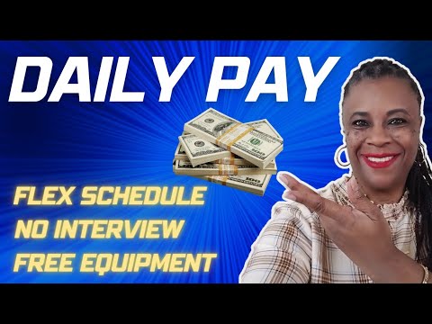 Remote Jobs With No Boss, Daily Pay, Flexibility, Free EQUIPMENT! [Video]