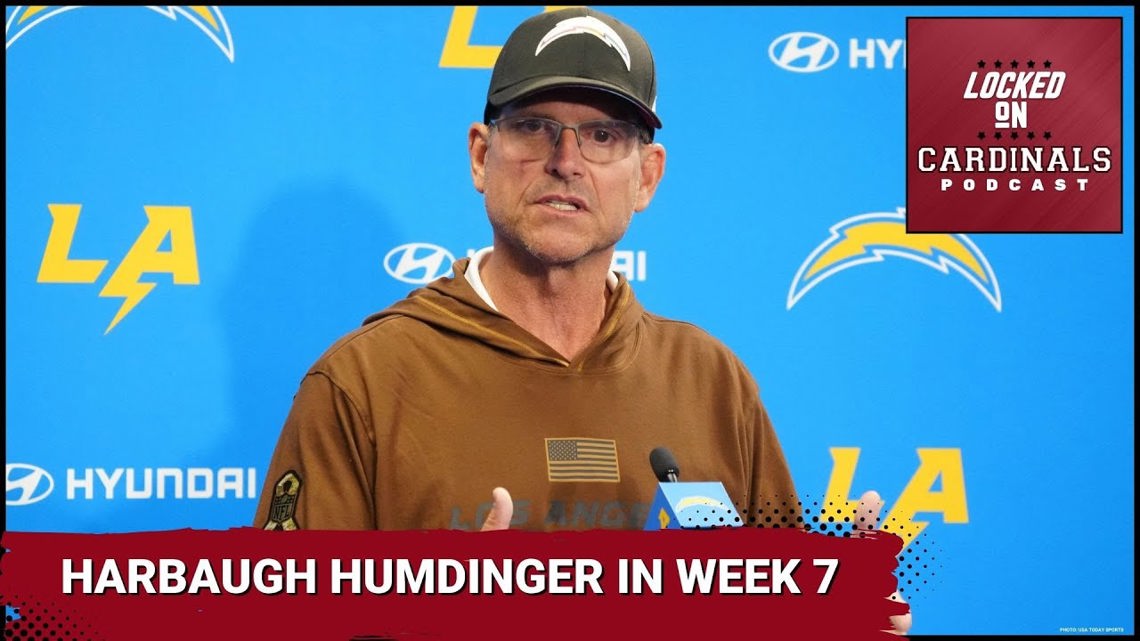 Arizona Cardinals Toughest 2-Game Stretch Starts with Jim Harbaugh’s Los Angeles Chargers [Video]