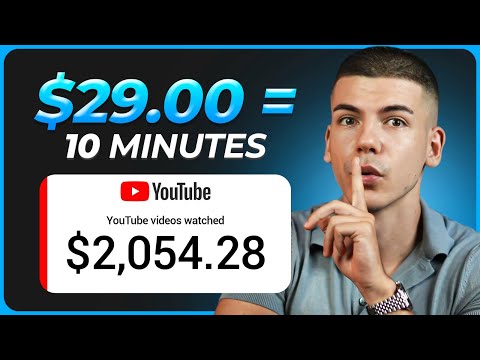 Get Paid $2.90 Every Min Watching Videos (Make Money Online)