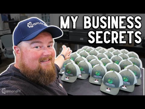 Set Up for Success: How I Batch Out Hats // Small Embroidery Business Tips and Tricks [Video]