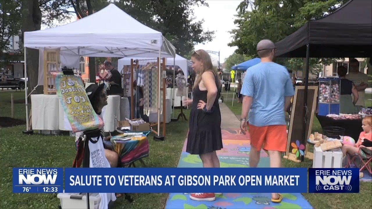 Gibson Park Open Market Honors Veterans – Erie News Now [Video]