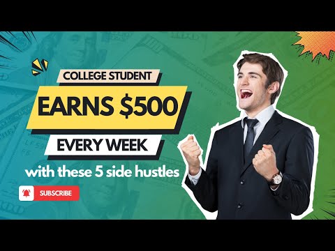 5 ways to make money as a college student | Best Side Hustles Of 2024 | Top Side Hustles of 2024 [Video]