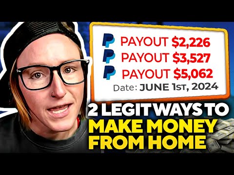 2 Legit Ways To Make $10K From Home (As A Lazy Beginner) [Video]