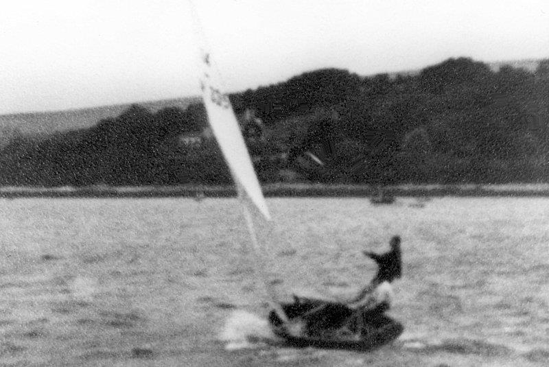 The oldest video footage of International 14 sailing dinghies