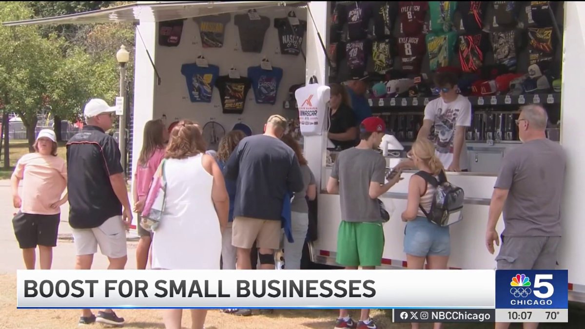 NASCAR Street Race brings economic boost for Chicagos small businesses  NBC Chicago [Video]