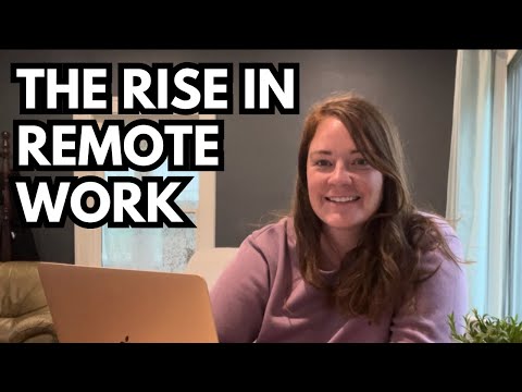 The Rise Remote Work | Do employees want this? Or do employers? Will this be the new thing in 2024? [Video]