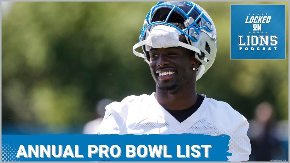 What five Detroit Lions have a chance to be first time Pro Bowlers? We start the countdown [Video]