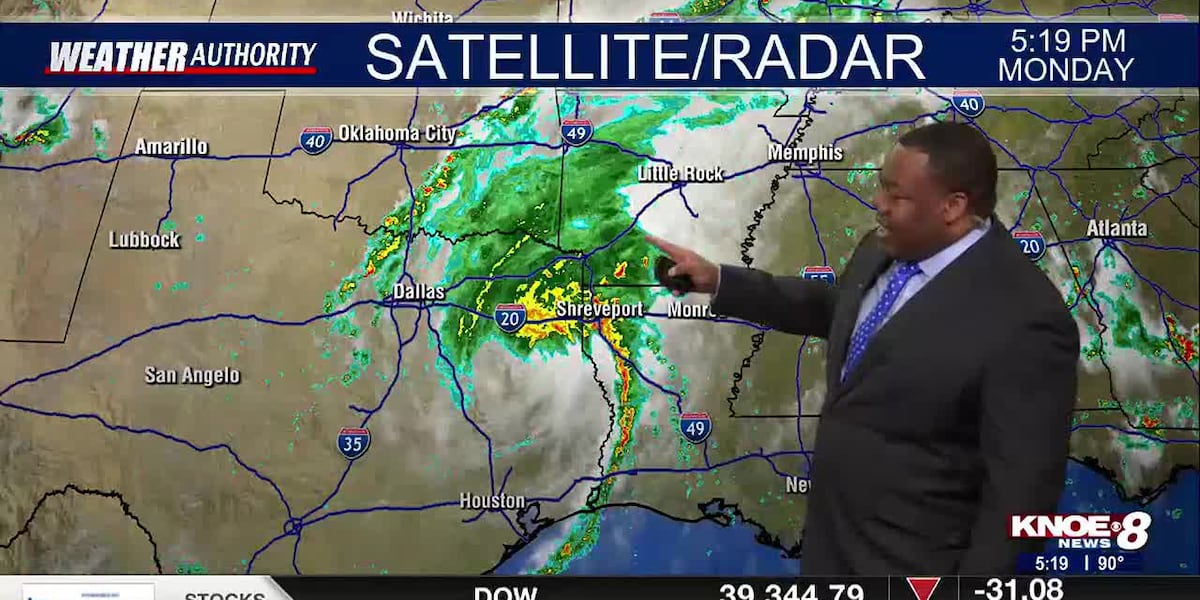 KNOE Monday Evening Forecast: Strong to Severe Storms Possible This Evening [Video]