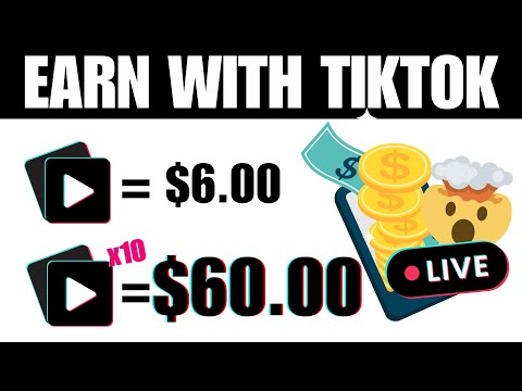 Watch 1 TikTok Video And Earn $6.00! | Make Money Online 2024