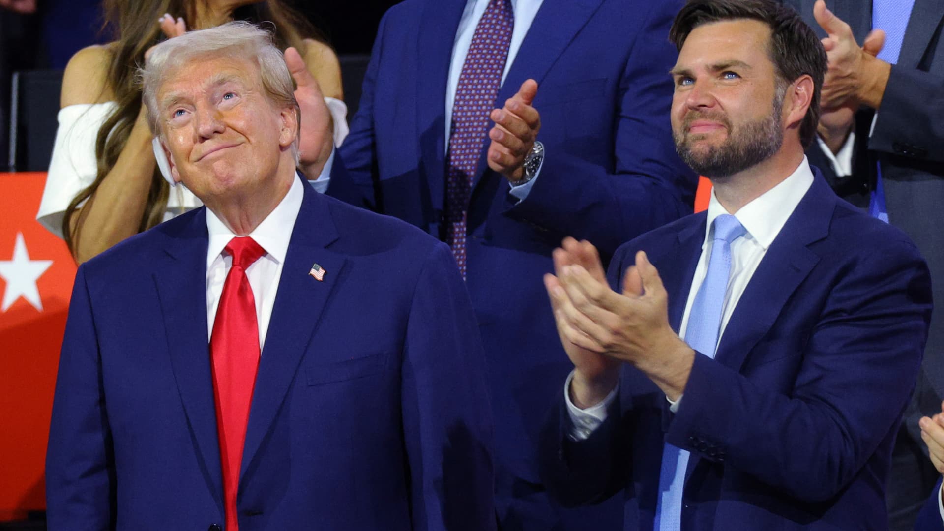 Trump lauded at Republican convention, his first public appearance since assassination attempt [Video]