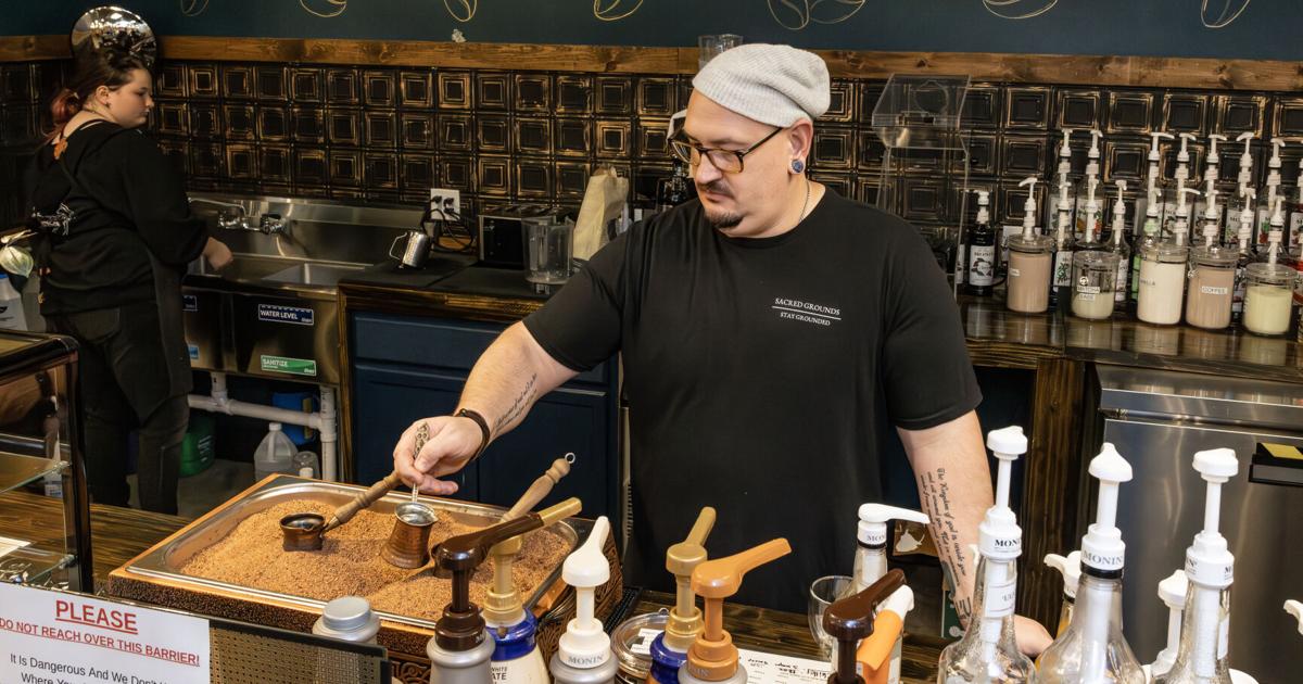 Turkish Coffee served at Sacred Grounds [Video]