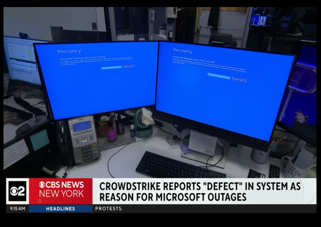 Microsoft CloudStrike Defect Launches Blue Screen of Death Worldwide [Video]