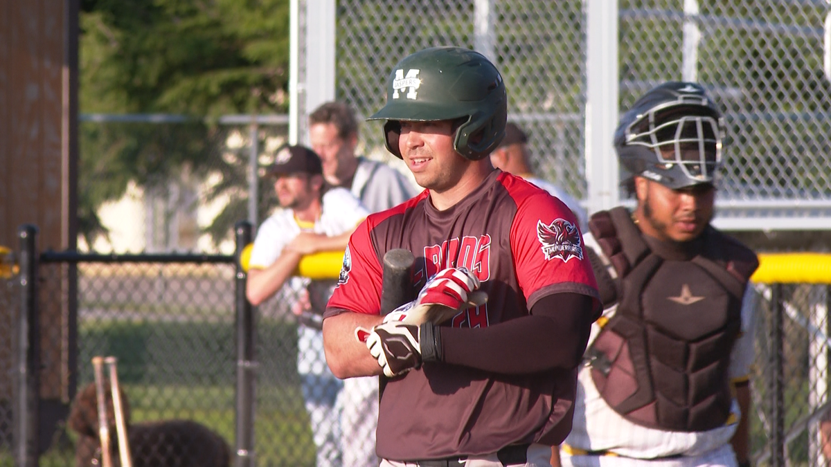 North Country Thunderbirds dominate in first Empire Baseball League round robin playoff game [Video]