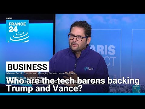 The politics of Silicon Valley: Who are the tech barons backing Trump and Vance? • FRANCE 24 [Video]