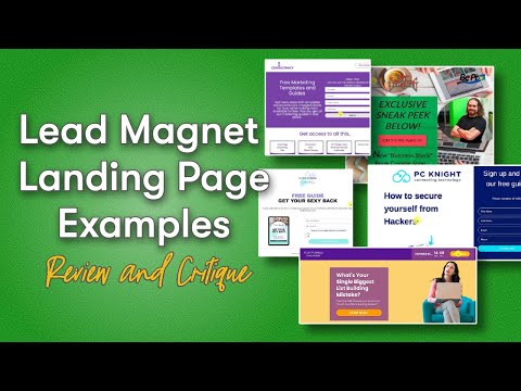 Real World Landing Page Review: Examples and Advice [Video]