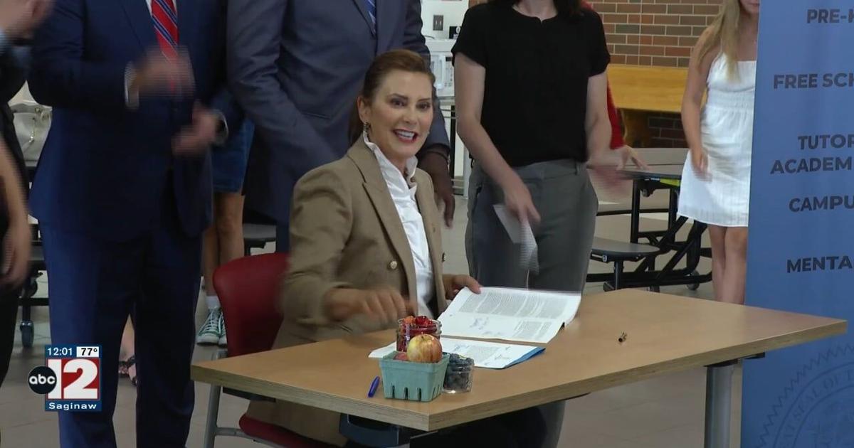 Gov. Whitmer set to sign education budget in Flint | Video