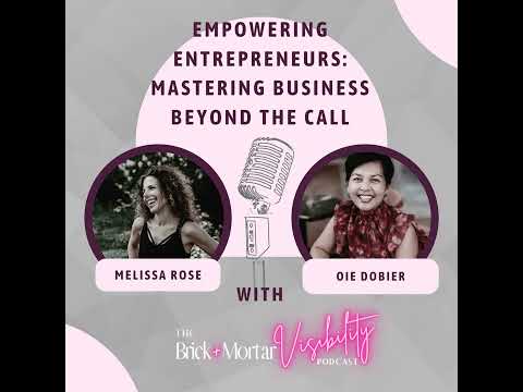 Empowering Entrepreneurs: Mastering Business Beyond the Call with  Oie Dobier [Video]