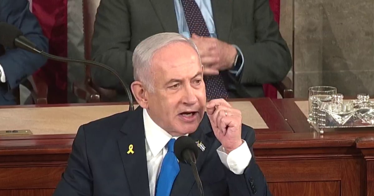 Netanyahu speaks about Hamas attack during Congressional address [Video]