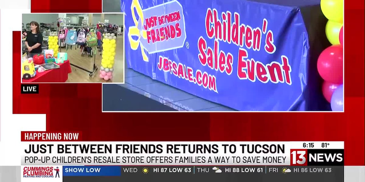 Just Between Friends consignment shop is ready for back-to-school [Video]