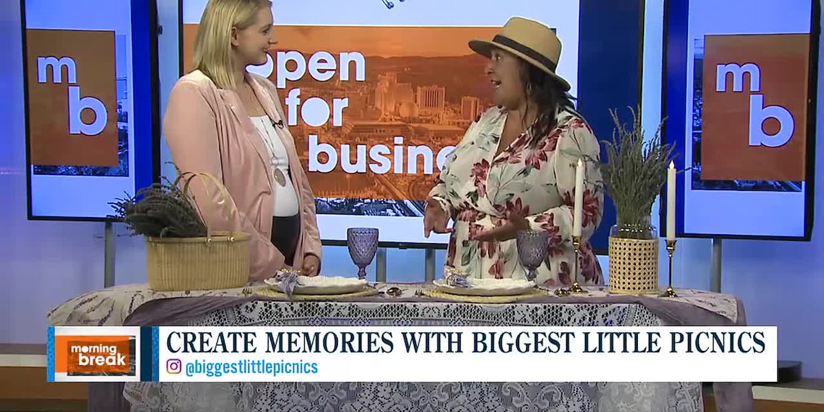 Open for Business: Biggest Little Picnics creates picture-perfect tablescapes for outdoor dining [Video]