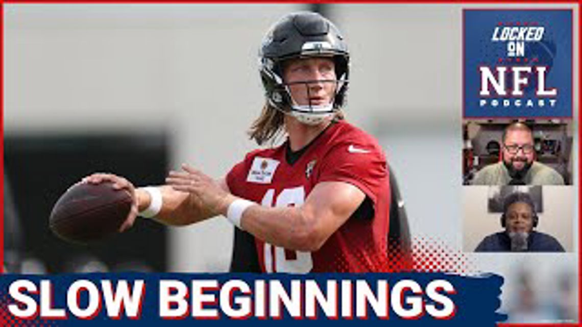 NFL Training Camp Slow Start for Jaguars Trevor Lawrence a Concern? | Rushing Young Quarterbacks [Video]