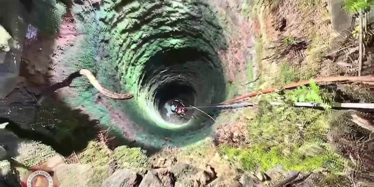 Man fell into well searching for phone [Video]