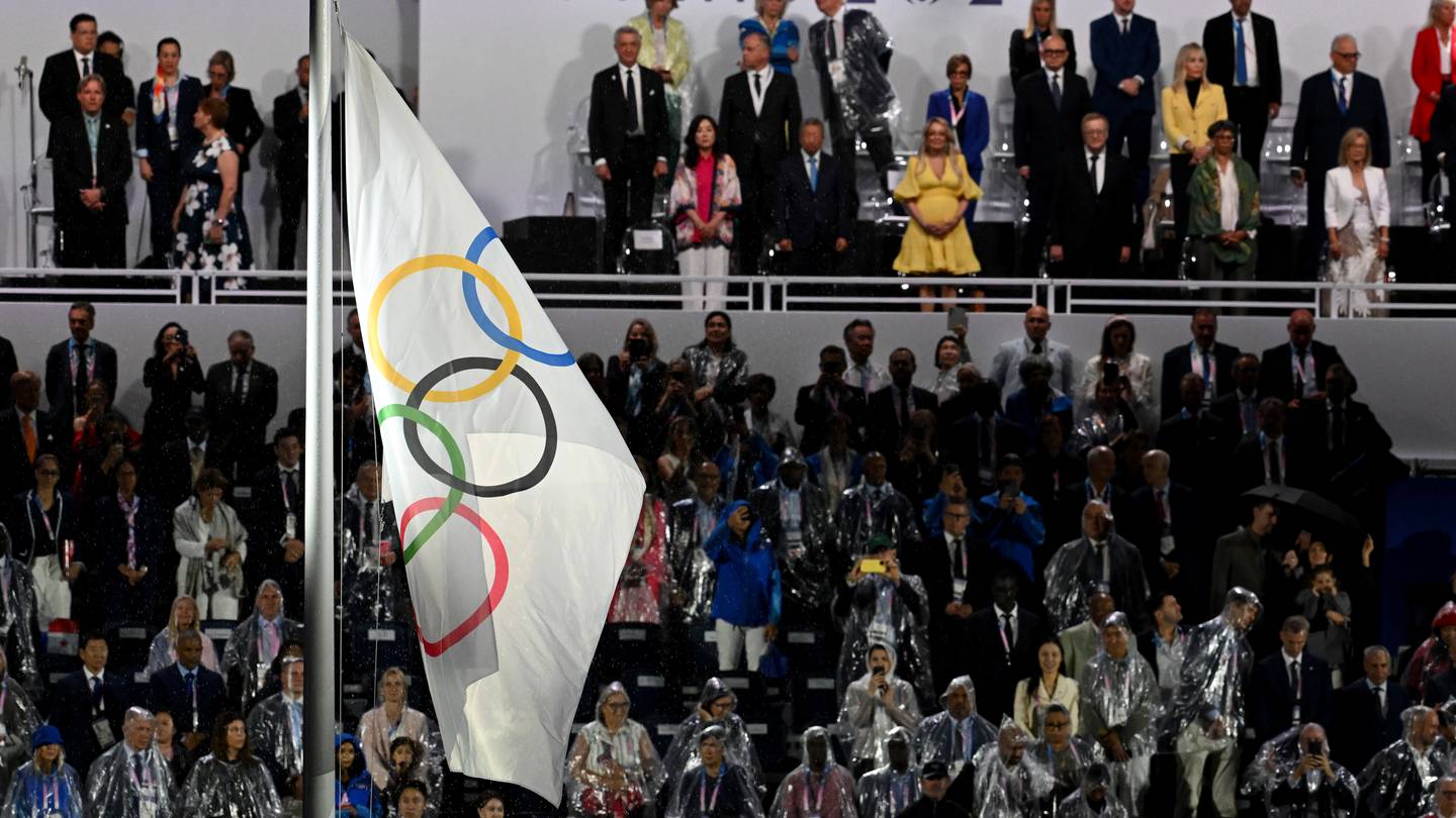 Olympic flag appears to be upside down at 2024 Olympics Opening Ceremony in Paris  WSB-TV Channel 2 [Video]