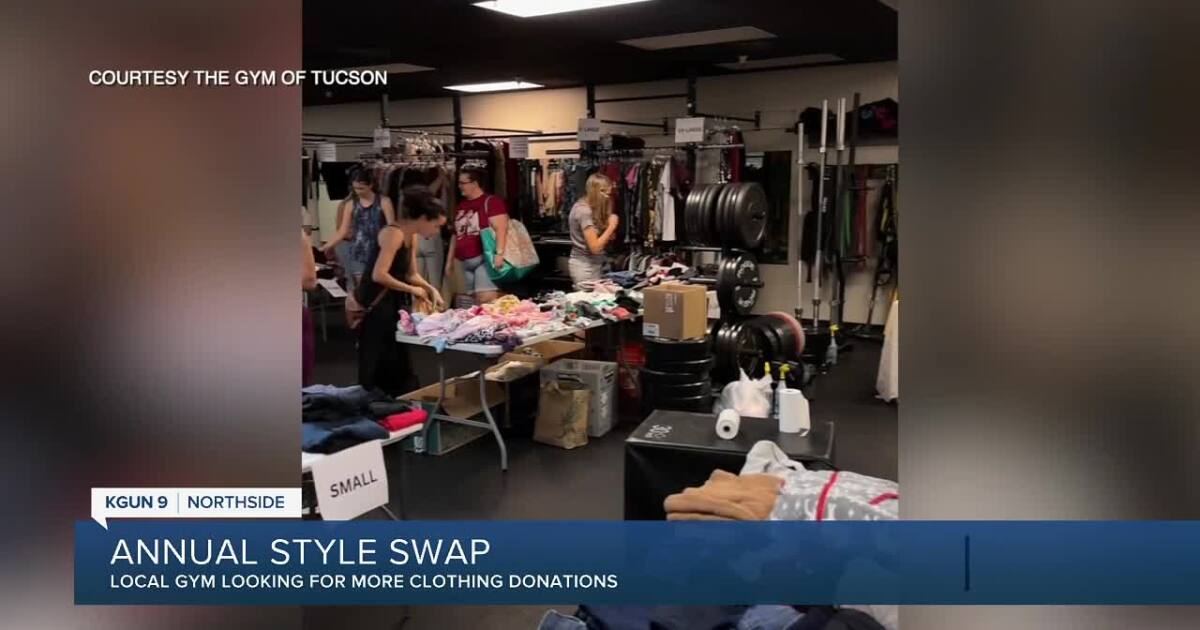 Local gym to help the community beyond exercise  starting with clothes [Video]