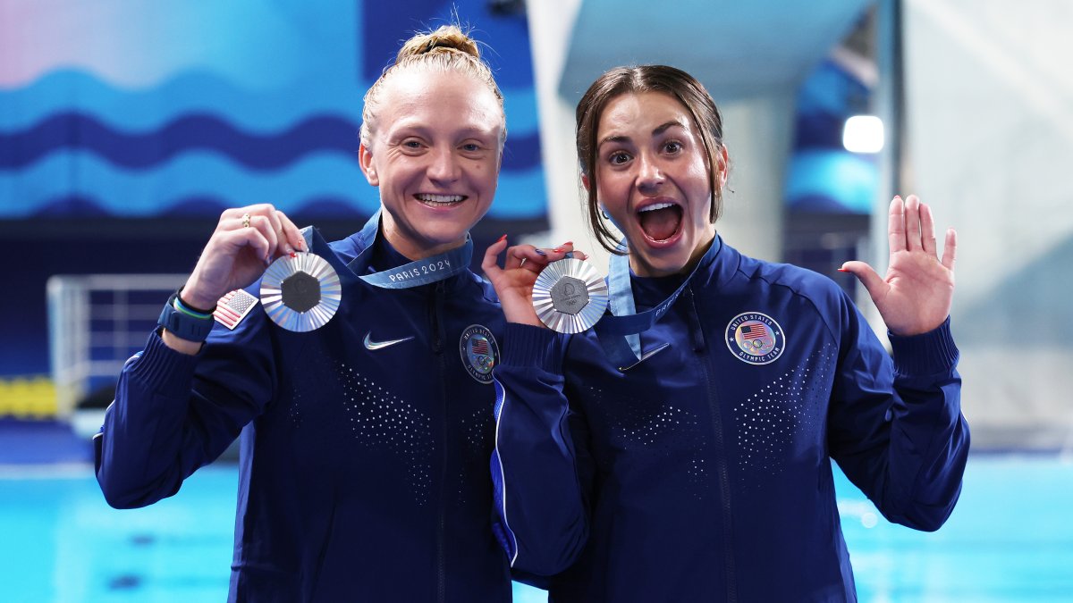 Kassidy Cook and Sarah Bacon win first American medal of the 2024 Olympics  NBC Bay Area [Video]