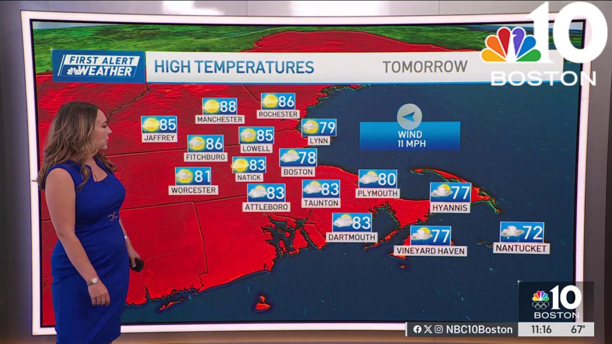 Sunday will be dry, sunny to start  NBC Boston [Video]