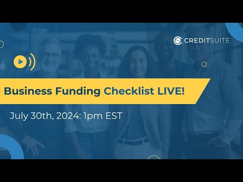 Business Funding Checklist LIVE! [Video]