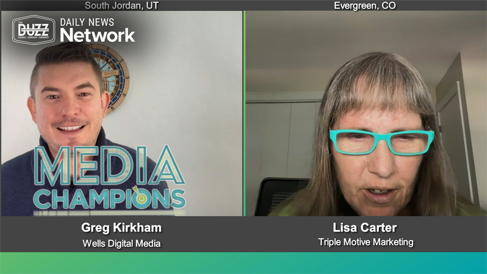 Media Champions with Lisa Carter of Triple Motive Marketing [Video]