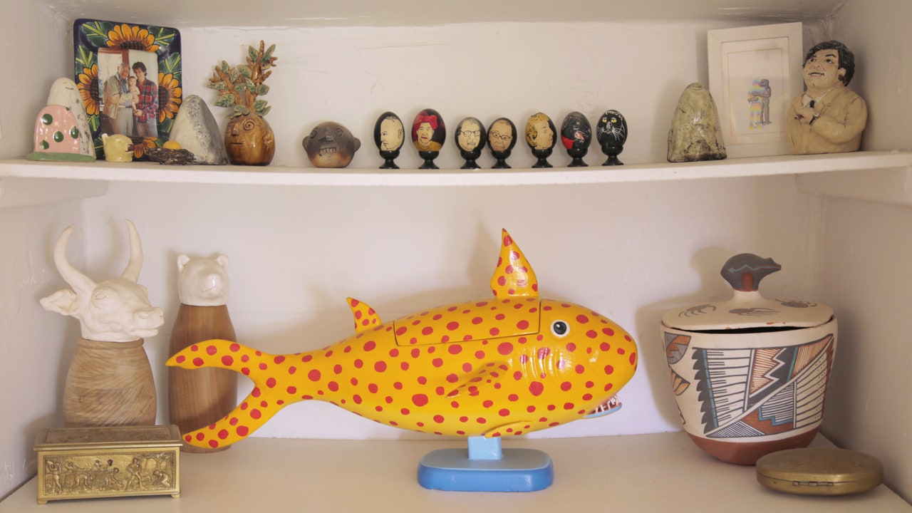 Lorien Stern Has a Special Tie to Her Miniature Yellow Shark Coffin [Video]