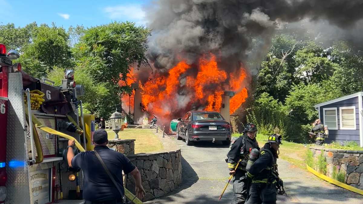 Resident hospitalized after fire, explosions in Gloucester home [Video]