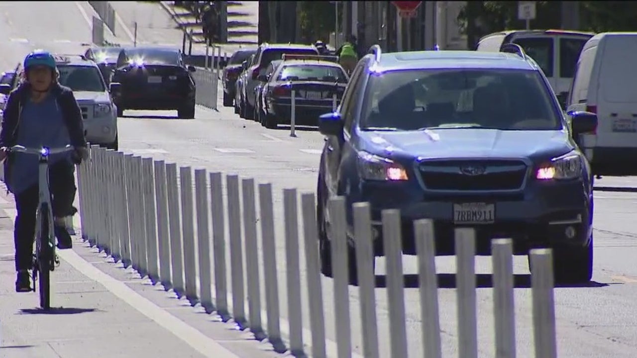 Controversial new bikes lanes get mixed views in San Francisco’s Potrero Hill [Video]