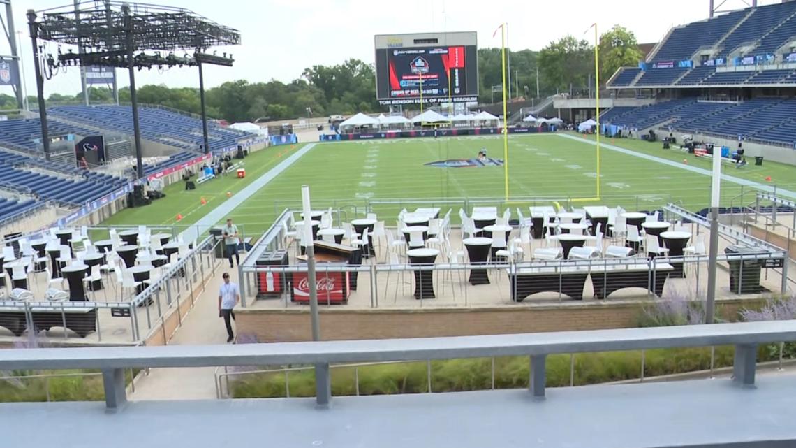 Excitement builds as visitors descend on Canton for Pro Football Hall of Fame Enshrinement Week [Video]