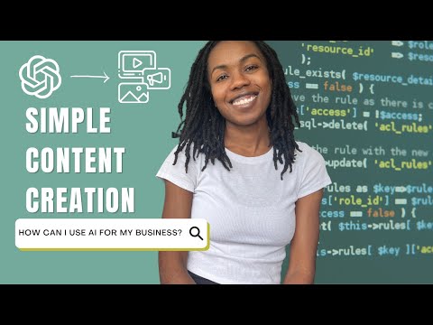 Unlock AI Potential: Build and Use ChatGPT for Business and Content Creation [Video]