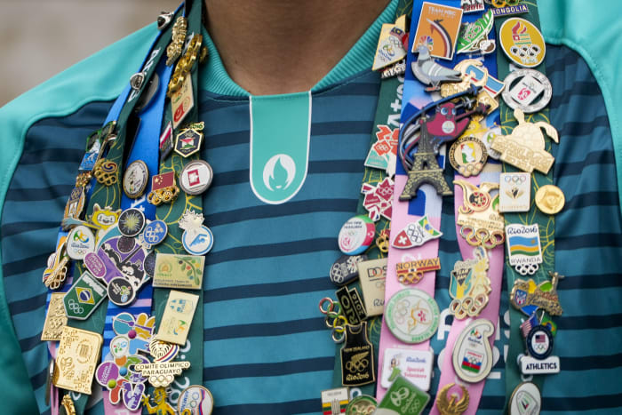 Pin-demonium hits Paris: Inside the pin-trading market at the Olympics [Video]