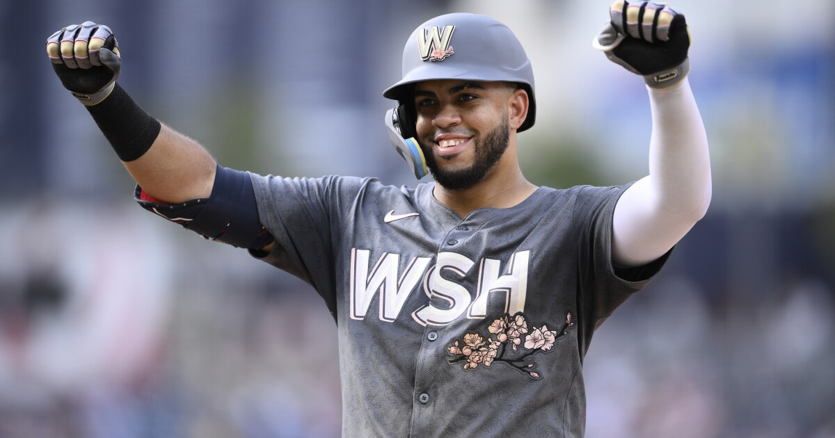 Nationals beat Brewers 6-4 to stop 5-game losing streak [Video]